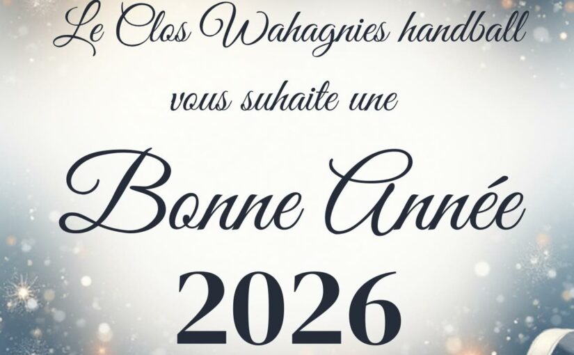 Bonne année 2026