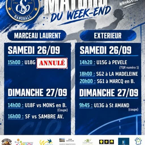 UN WEEK-END BIEN CHARGÉ POUR LE CLOSW !